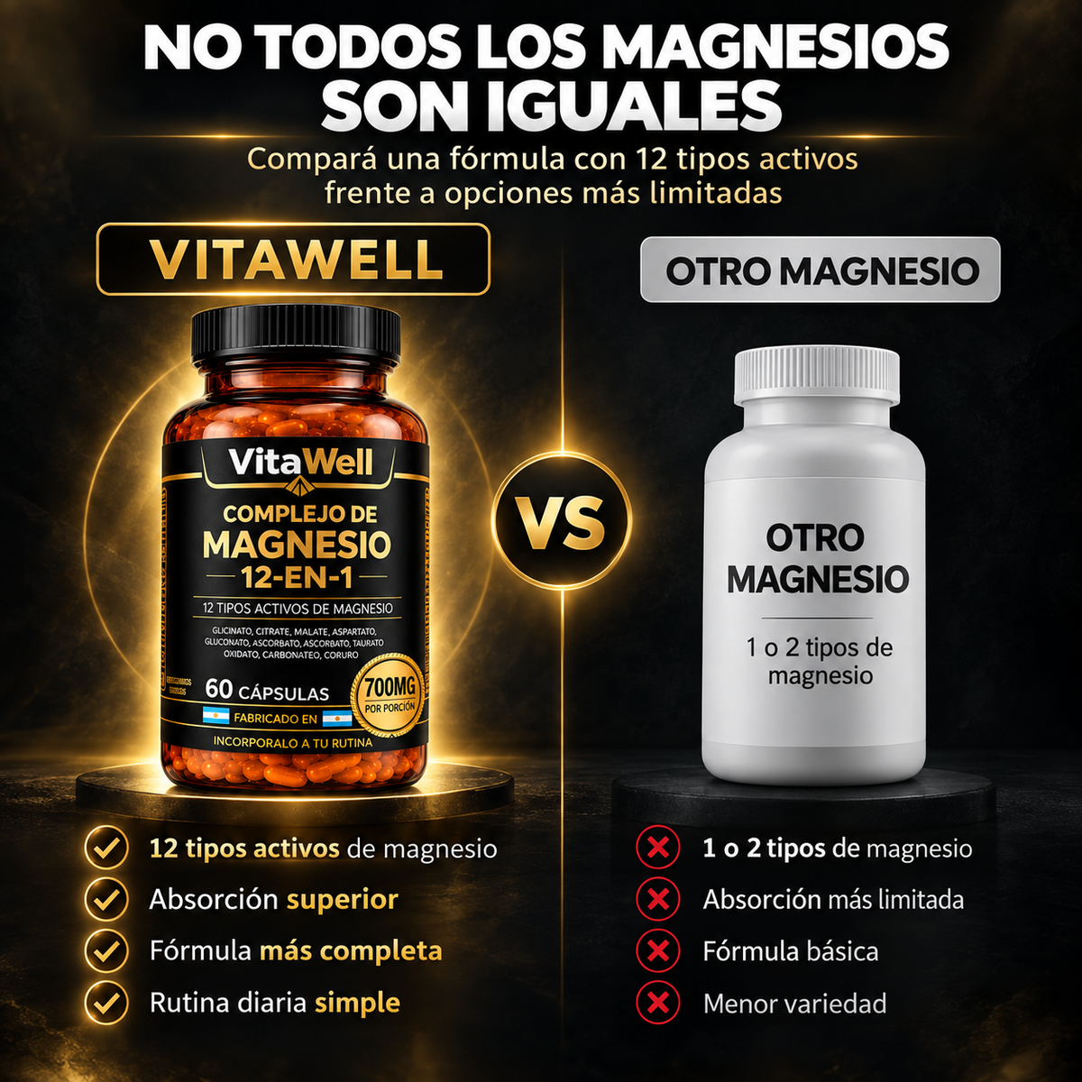 Complejo de Magnesio 12 en 1